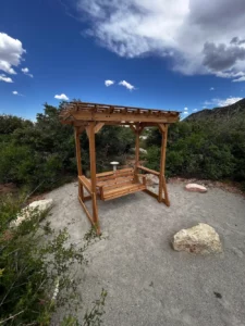 Beautiful Wood Swing