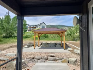 Covered View Gazebo